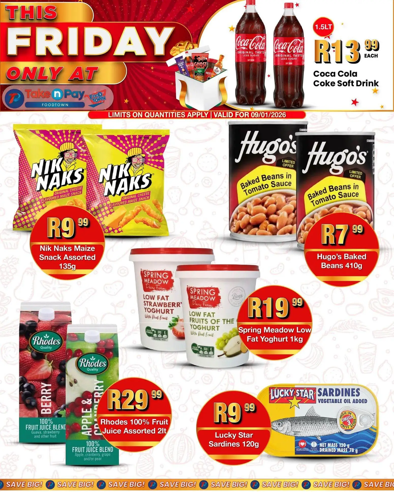 Preview of Take n Pay flyer valid from 09/01/2026