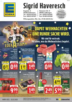 Vorschau von dem Prospekt des Geschäftes Edeka, gültig ab dem 15.12.2025