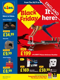 Preview of Lidl Black Friday valid from 20/11/2025