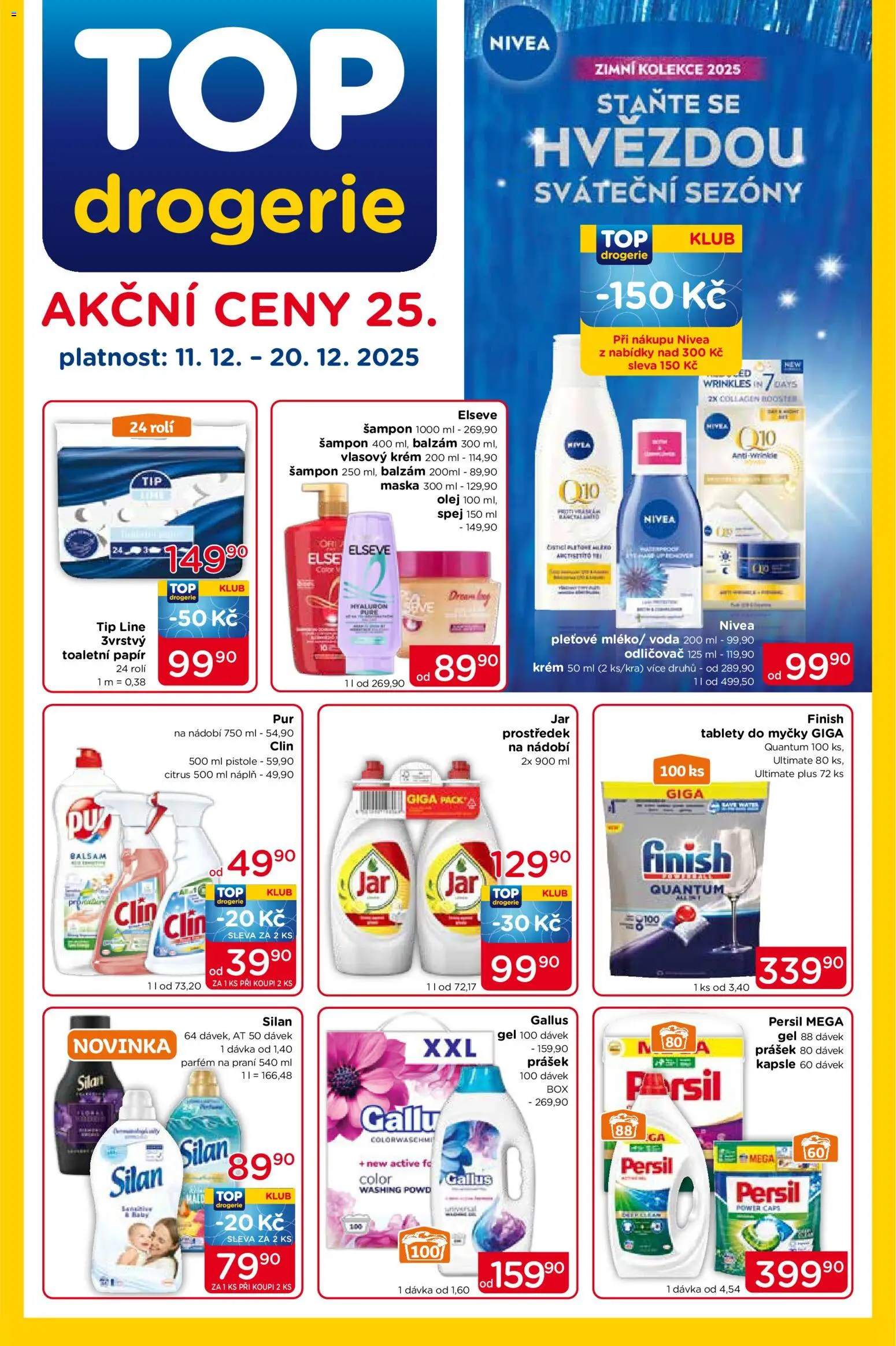 Náhled nabídky: Top drogerie Leták platný od 11.12.2025