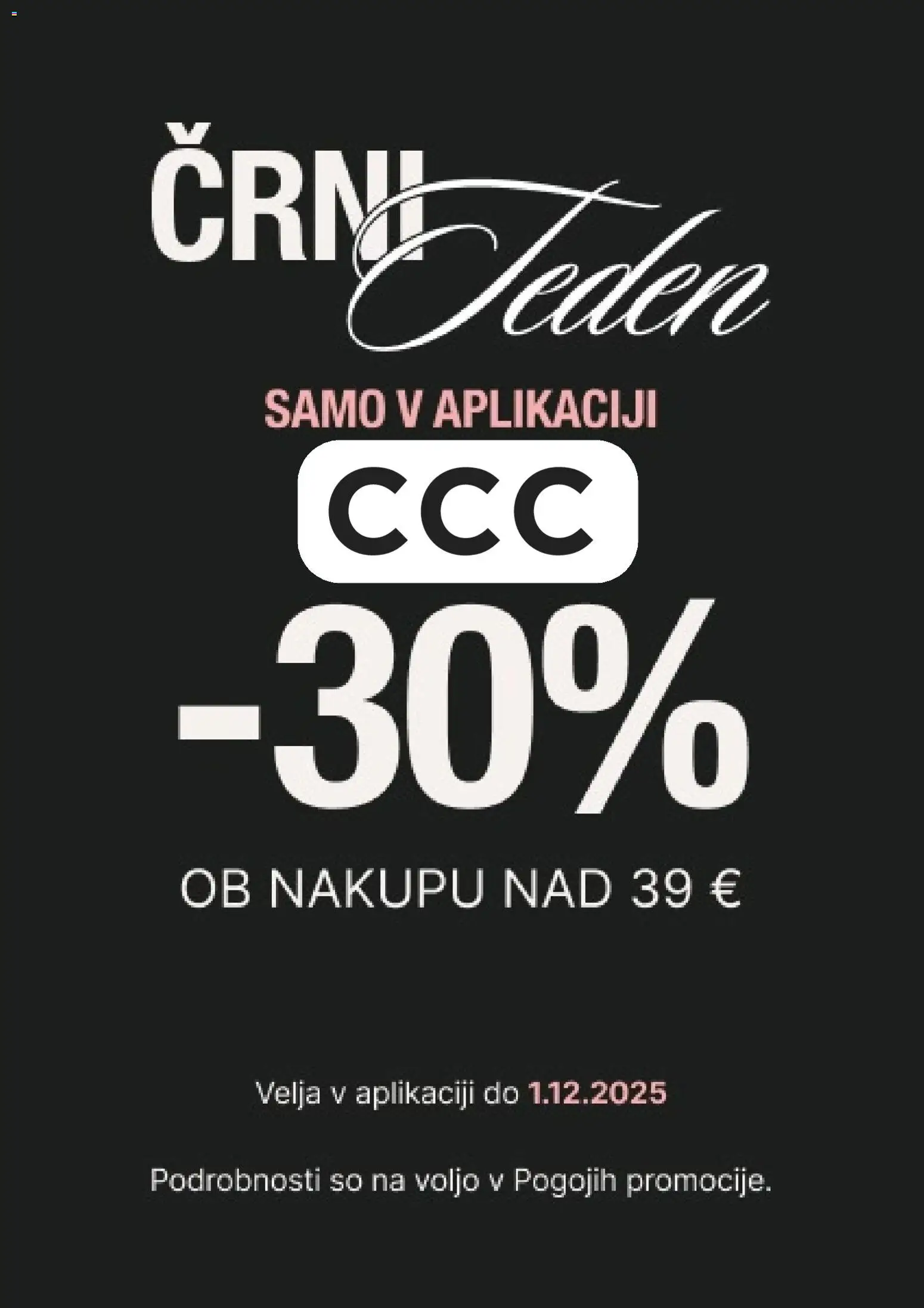 Predogled kataloga iz trgovine CCC veljaven od 24.11.2025