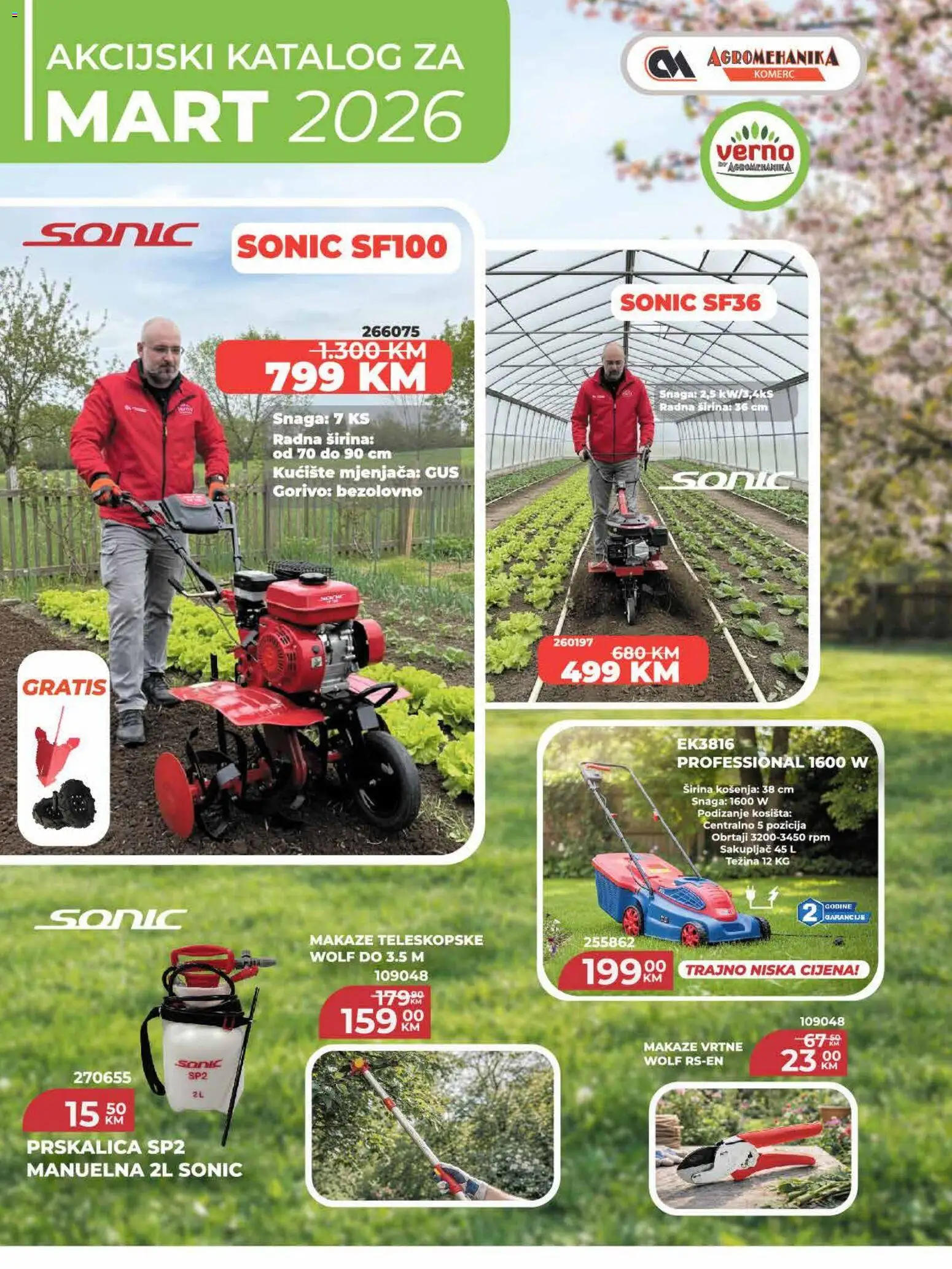 Pregled letka Agromehanika katalog trgovine Agromehanika vrijedi od 02.03.2026