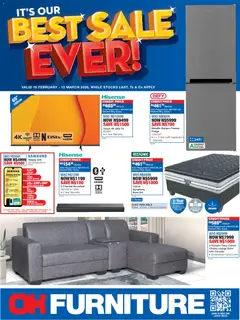 Preview of OK Furniture flyer valid from 16/02/2026