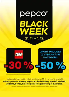 Náhľad Pepco letáku platného od 21.11.2025