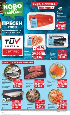 Преглед на Седмична брошура 47 от магазин Кауфланд - Офертата е валидна от 17.11.2025 | Cтраница : 20