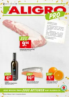 Vorschau des Merkblatts Aktionen vom Shop Aligro gültig von 05.01.2026 bis 10.01.2026