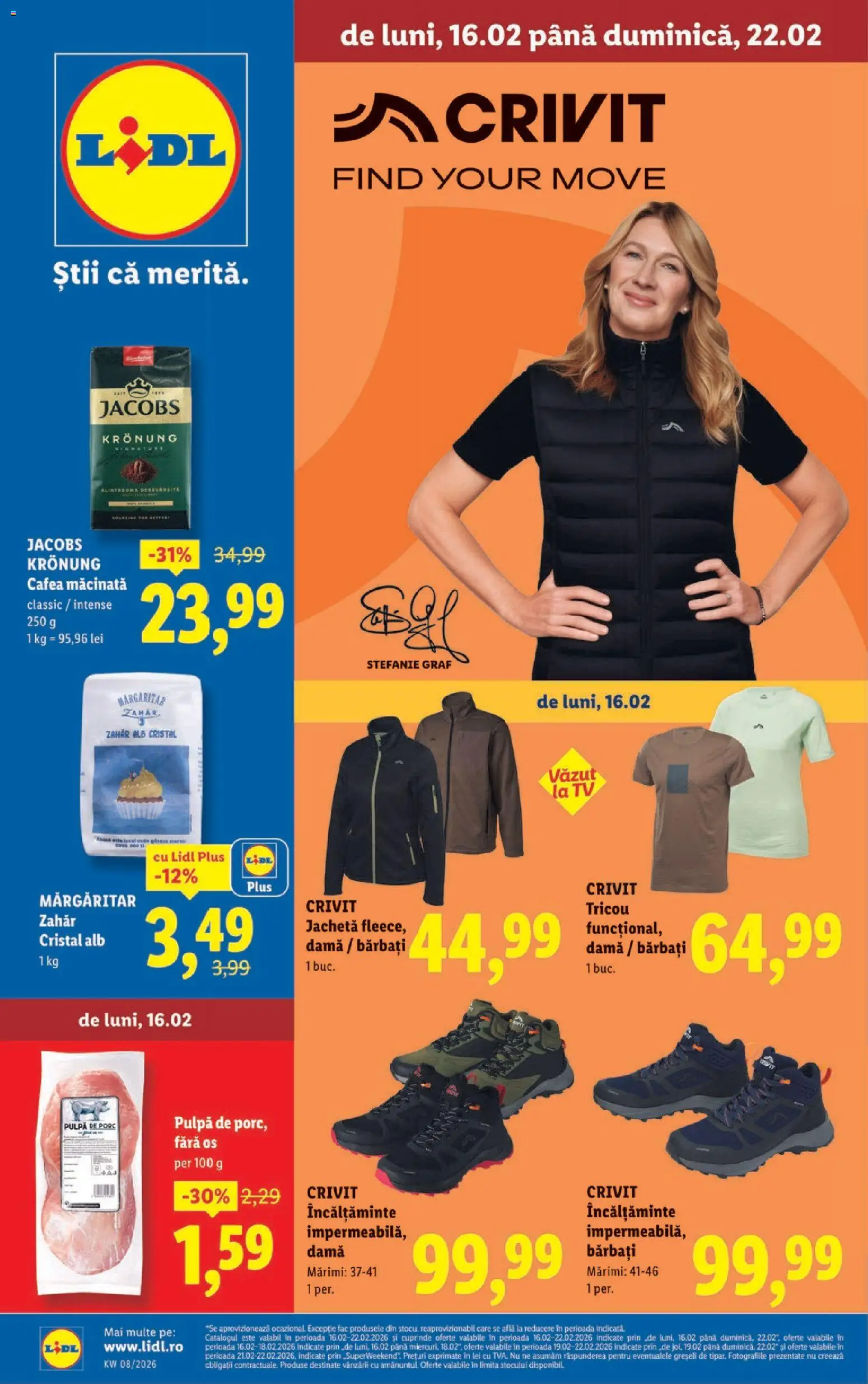 Previzualizarea de cataloage: Lidl Catalog nou valabil de la 16.02.2026