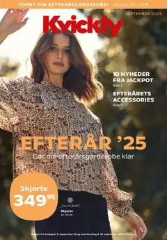Eksempel på tilbudsavis Tilbud fra butik Kvickly gyldig fra 05/09/2025