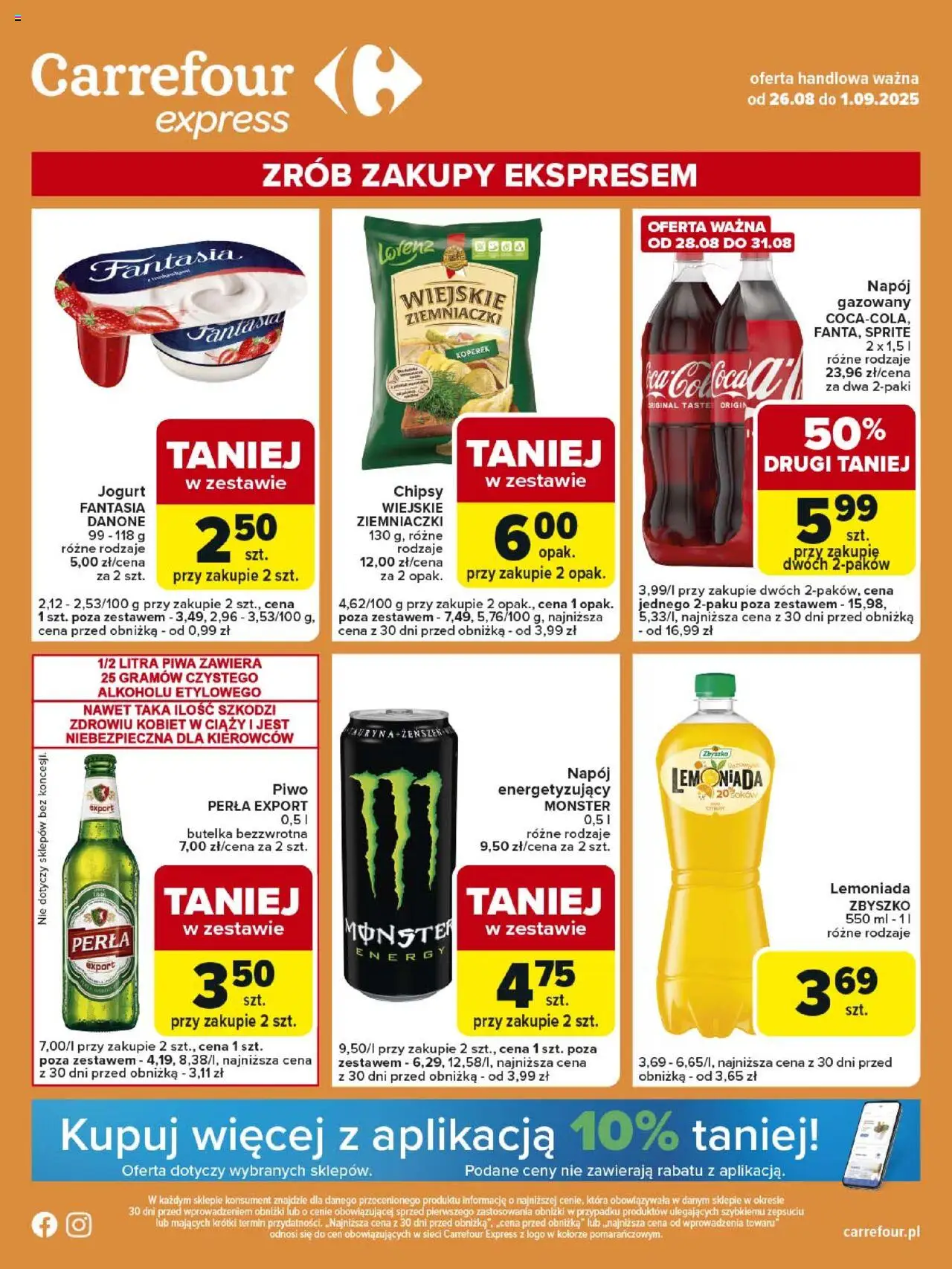 Carrefour Express od 26.08.2025 - Nowa Gazetka - Numer strony 1