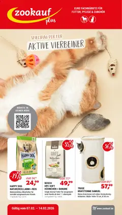 Vorschau von dem Prospekt des Geschäftes zookauf, gültig ab dem 07.02.2026
