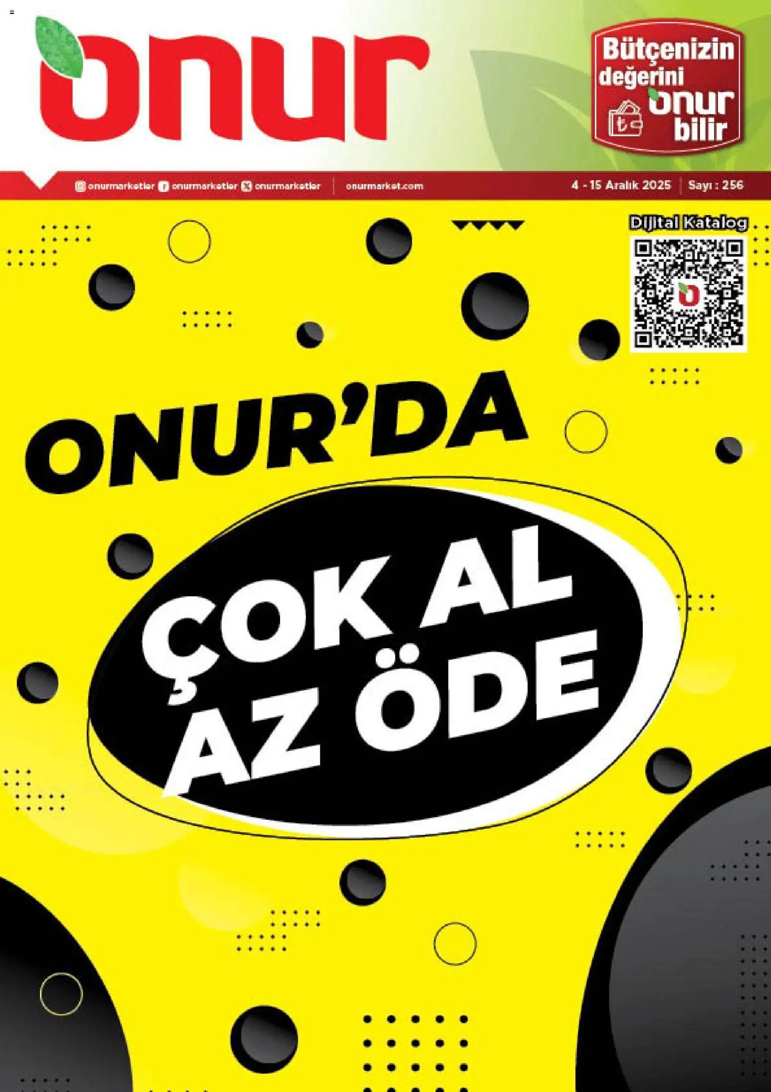 Onur Market Katalog 04.12.2025 - Broşürünün önizlemesi