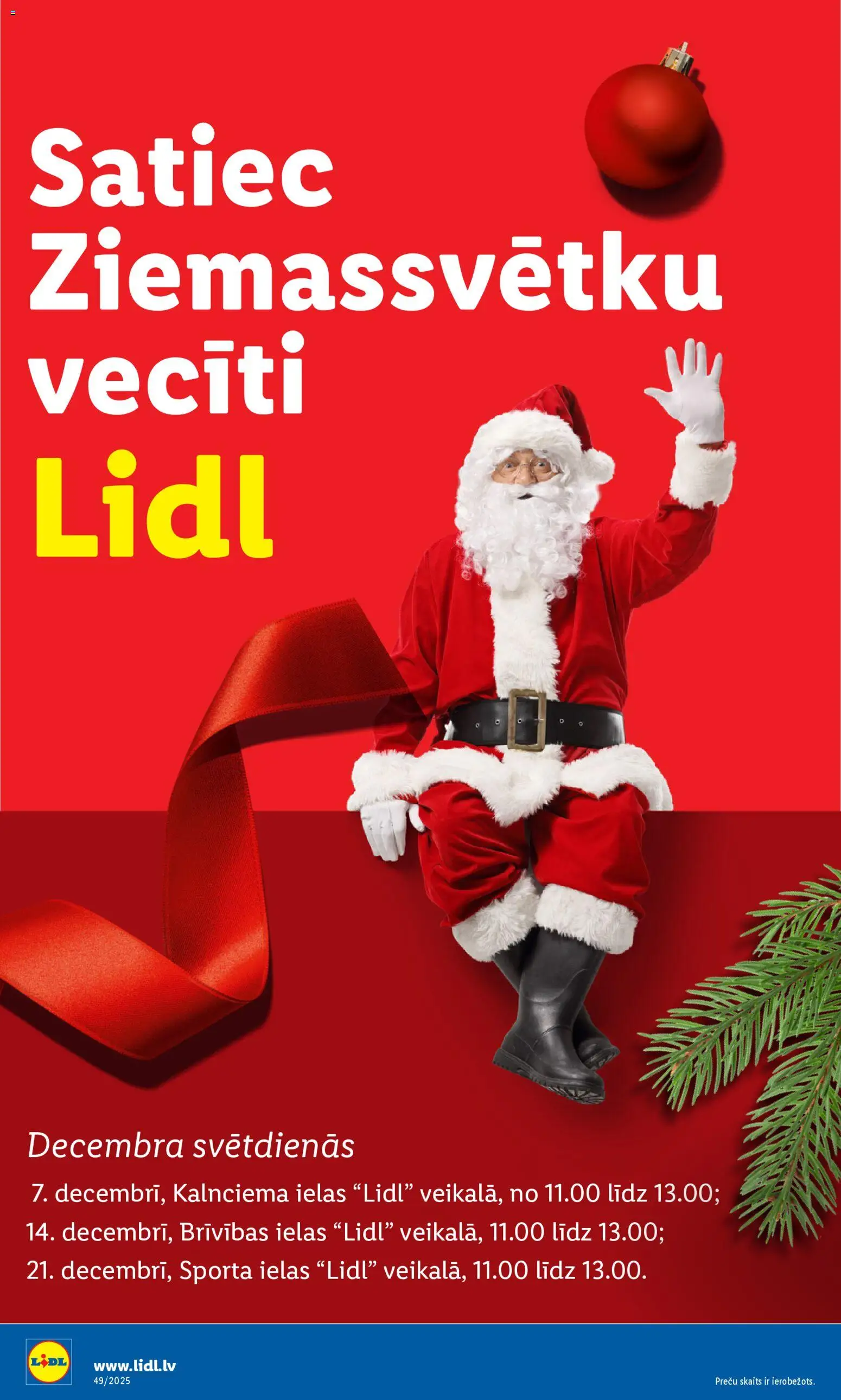 Skatīt Lidl akciju bukletu, derīgs no 2025.12.08
