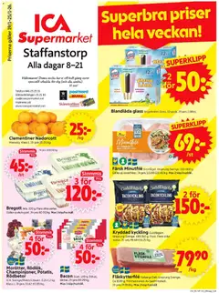 Förhandsgranska reklamblad Staffanstorp från butik ICA Supermarket gäller från 19/01/2026