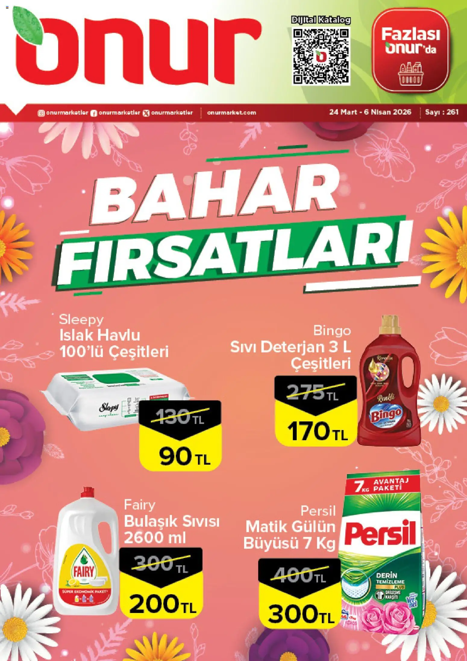 Onur Market Onur Market Katalog 24.03.2026 - Broşürünün önizlemesi