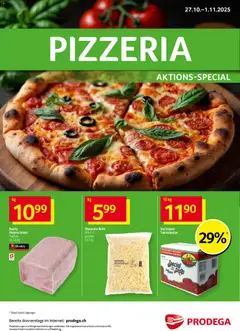 Vorschau des Merkblatts Aktionen Pizzeria vom Shop Prodega gültig von 27.10.2025 bis 01.11.2025