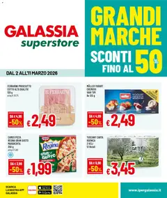 Anteprima dell'opuscolo Galassia volantino Superstore dal negozio Galassia valido da 02/03/2026