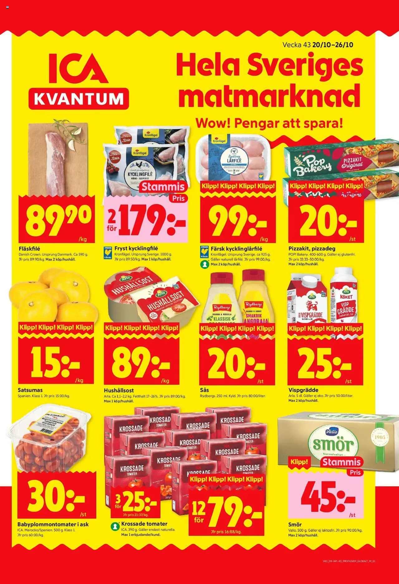 Tyresö är giltig 20/10 2025 > Veckans Erbjudanden gäller från 20/10/2025 till 26/10/2025 sidnummer 1