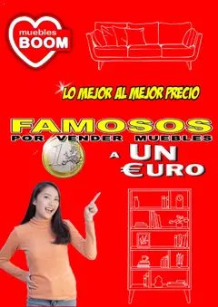 Vista previa del folleto de la tienda Muebles Boom válido desde el 01/09/2024 