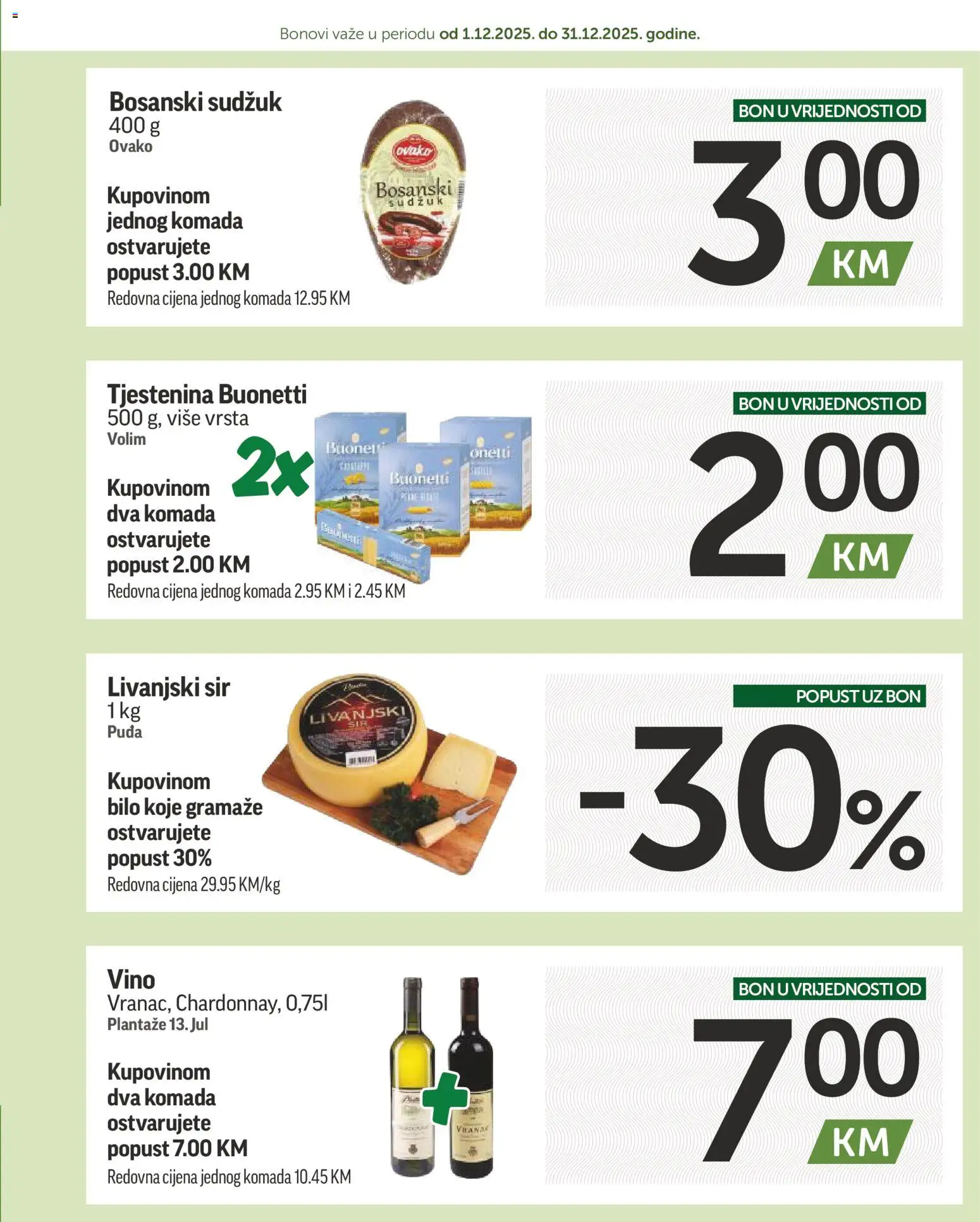 Pregled letka Super BONbonjera trgovine Crvena jabuka vrijedi od 2025.12.01