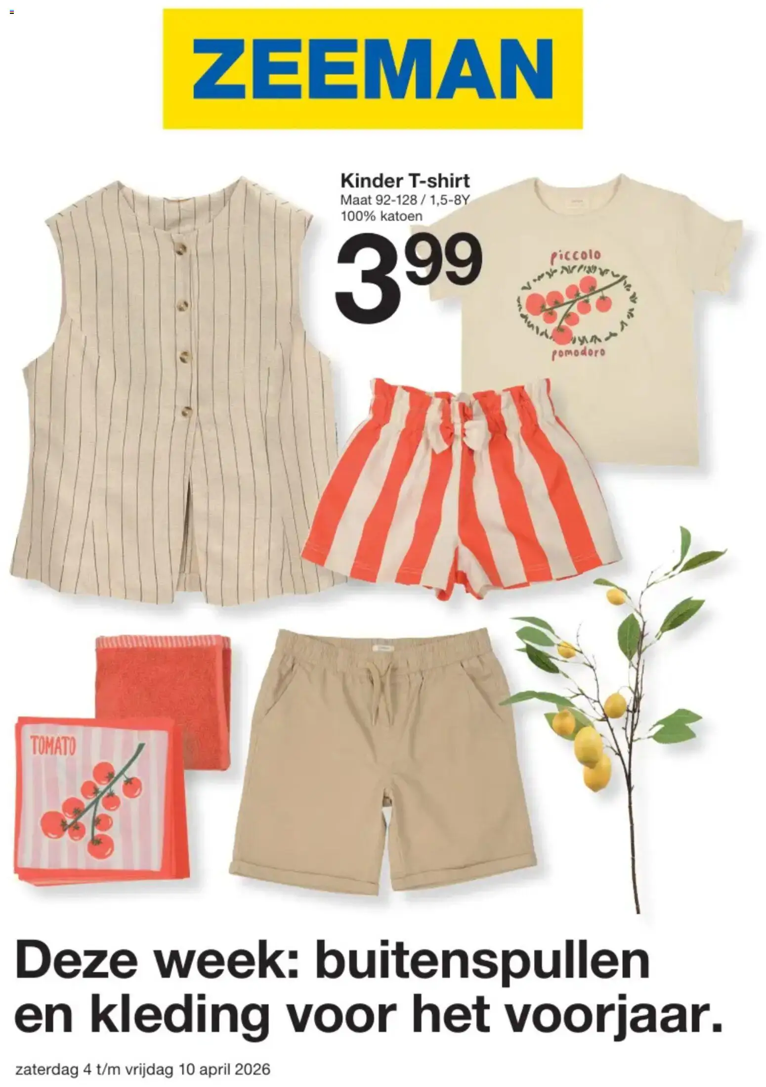 Voorbeeld van Zeeman Folder van winkel Zeeman geldig vanaf 04/04/2026