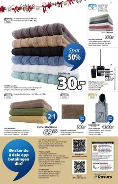 Forhåndsvis Kundeavis fra butikk JYSK gyldig fra 01/12/2025 | Side: 23