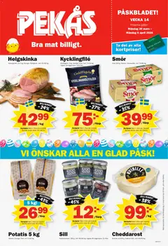 Förhandsgranska reklamblad Pekås erbjudanden från butik Pekås gäller från 30/03/2026