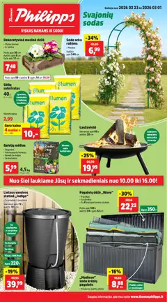 Thomas Philipps parduotuvės leidinio Leidinys galiojančio nuo 2026.02.23 peržiūra
