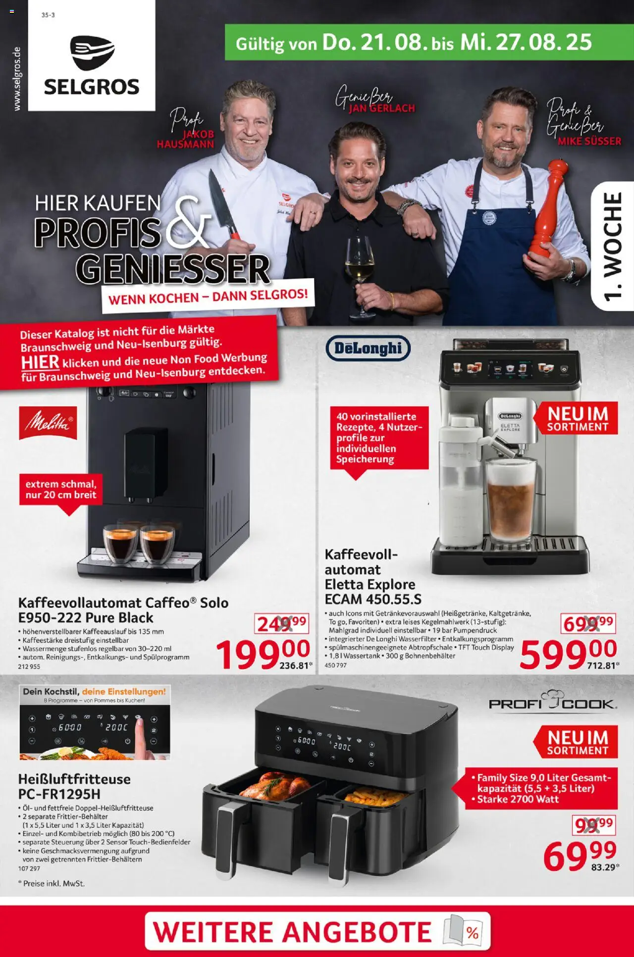Selgros Non Food (vom 21.08.2025 - 27.08.2025)
