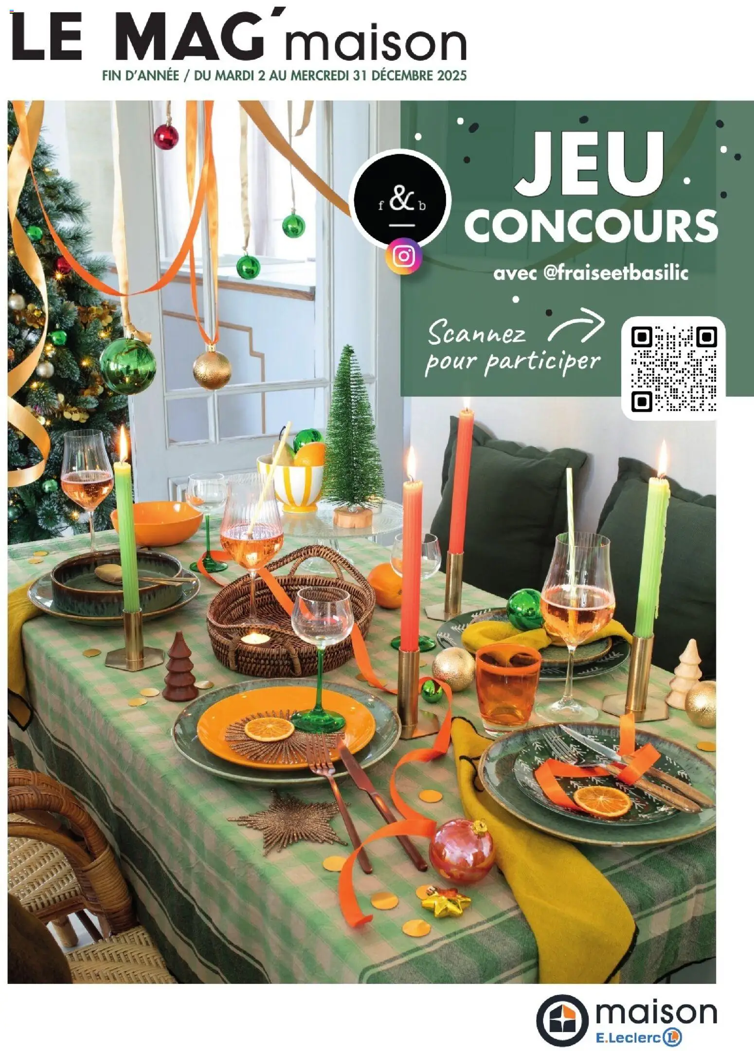 Prévisualisation de Guide collection veralec fin d'annee 2025 du magasin E.Leclerc formulaire valide 02/12/2025