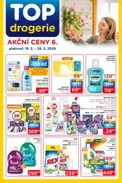 Náhled nabídky: Top drogerie Top drogerie leták platný od 19.03.2026