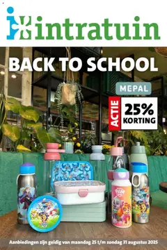Voorbeeld van Folder van winkel Intratuin geldig vanaf 25-08-2025