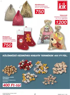 Kik - Black Friday megtekintése, amely érvényes 2025.11.17.-től | Oldal: 17
