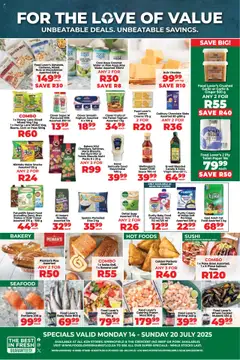 Preview of Food Lover's Market flyer valid from 14/07/2025