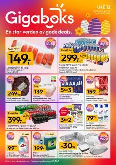 Forhåndsvis Gigaboks kundeavis fra butikk Gigaboks gyldig fra 16/03/2026