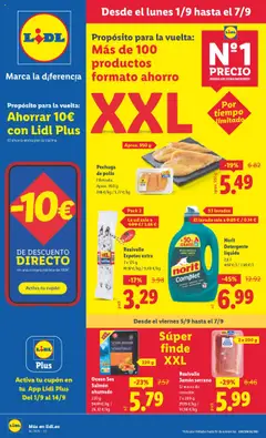 Vista previa del folleto de la tienda Lidl válido desde el 01/09/2025 