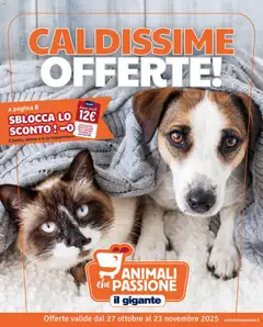 Anteprima dell'opuscolo Volantino Animali dal negozio Il Gigante valido da 27/10/2025
