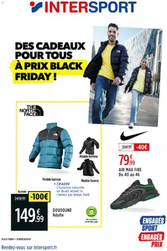 Prévisualisation de Black Friday du magasin Intersport formulaire valide 03/11/2025