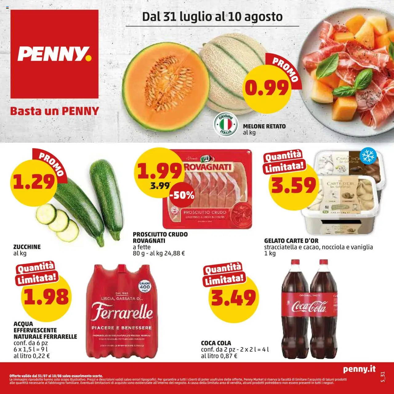 Volantino PENNY valido da 31/07/2025 numero di pagina 1