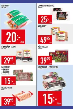 Förhandsgranska reklamblad Aktuella reklamblad Matdax från butik Matdax gäller från 10/11/2025 | Sida : 13