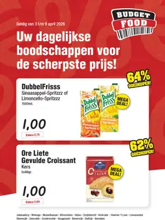 Voorbeeld van Budget Food folder van winkel Budget Food geldig vanaf 03-04-2026