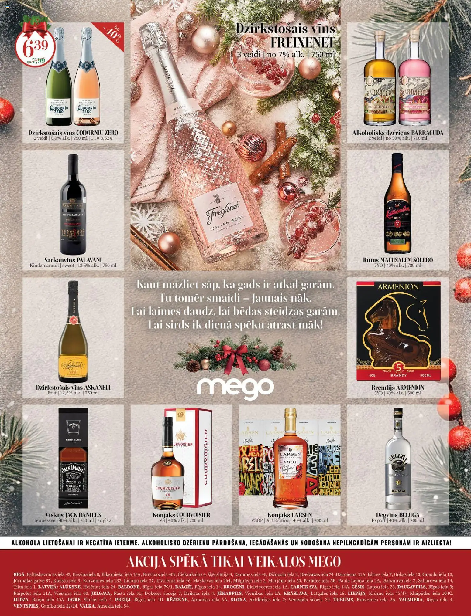 Skatīt Mego akciju bukletu, derīgs no 2025.12.08