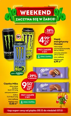 Pogląd gazetki "Weekendowe promocje" ze sklepu Żabka ważnej od 05.12.2025