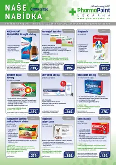 Náhled nabídky: Pharmapoint Leták platný od 01.02.2026