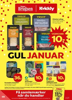 Eksempel på tilbudsavis Tilbudsavis fra butik Super Brugsen gyldig fra 09/01/2026