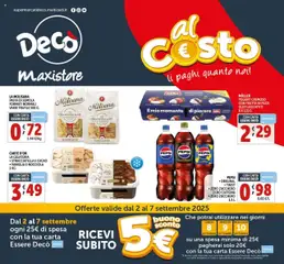 Anteprima dell'opuscolo Volantino MaxiStore - Matino dal negozio Decò valido da 02/09/2025