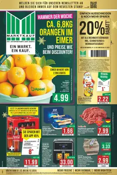 Vorschau von dem Prospekt des Geschäftes Marktkauf, gültig ab dem 01.12.2025