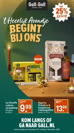 Voorbeeld van Folder van winkel Gall en Gall geldig vanaf 01-12-2025