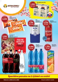 Náhľad Nitrazdroj letáku platného od 01.04.2026