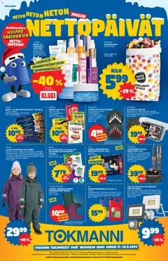 Kaupan Tokmanni Black Friday esikatselu, voimassa 17/11/2025