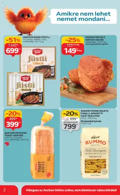 Auchan - Akciós újság Auchan megtekintése, amely érvényes 2025.10.24.-től | Oldal: 2